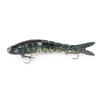 China High Quality Hot Selling Fishing Lures Plastic Easy To Catch Hard Realistic Multi Joint Bait Trout Lure for sale