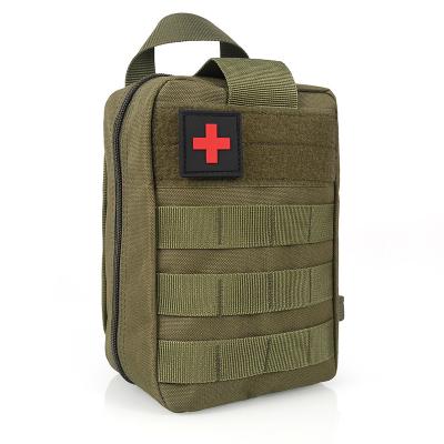 China Outdoor Beach Hiking Multifunctional Survival Traveling Emergency First Aid Kit Bag SOS EDC Wilderness Outdoor Travel Waterproof Camping Military Camper for sale