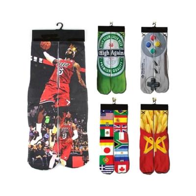 China 3d printed QUICK DRY socks custom design print your own photo tube socks for sale