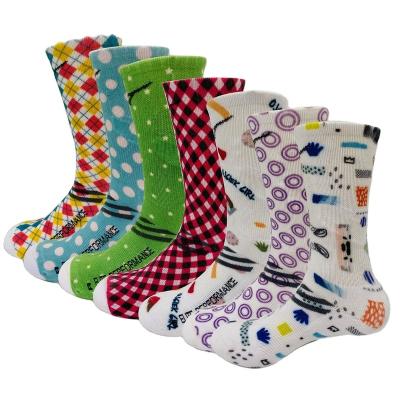 China New Sporty Digital 3D Printing Custom Socks Sublimation Fashion Crew Socks For Women Could Be Customized POLYESTER for sale