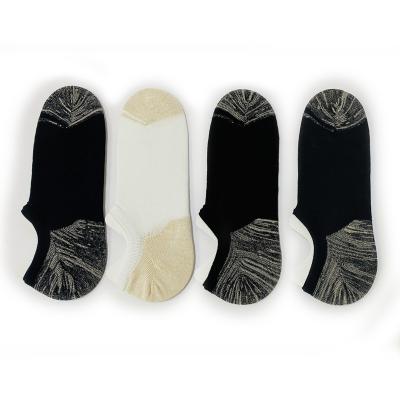 China Breathable cooper fiber on the toe and heel, comfortable and breathable no exposure sports socks for men for sale