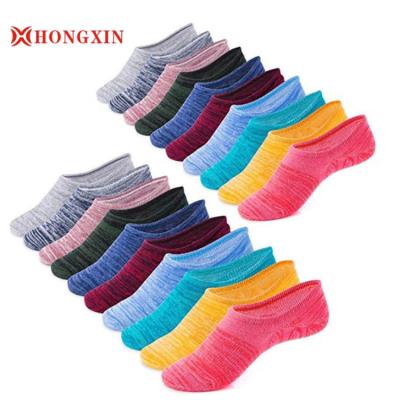 China No Exposure Sustainable Women's Low Casual Cut Anti-Slipped Cotton Athletic Socks for sale