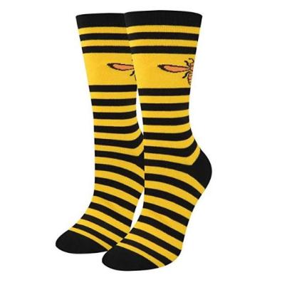 China Viable Girls Novelty Funny Womens Crew Socks for sale