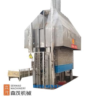 China Plywood Making 400ton 10layers Plywood Hot Press Machine Plywood Machine for sale