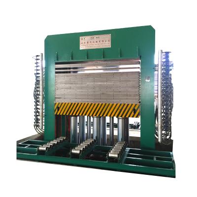 China Building Material Shops Factory Making Multilayer Melamine Plywood Machine/Film Faced Plywood Hot Press Machine for sale