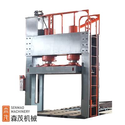 China Hydraulic Woodworking Plywood Cold Press Machine / Veneer Pre Board Press Machine for sale