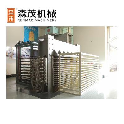 China Automatic Hydraulic Core Veneer Machinery Repair Shops Plywood Hot Press Machine for sale