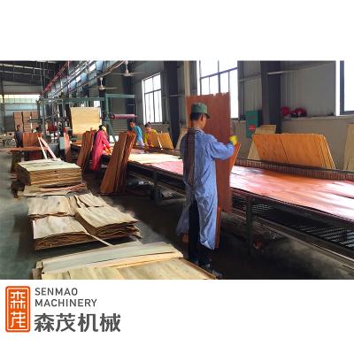 China Plywood Maker 18mm Plywood Production Line / Plywood Paving Machine for sale