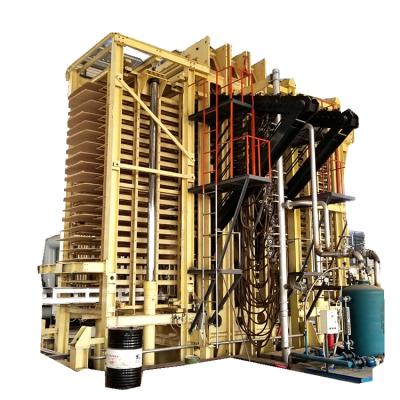 China Full Automatic Particleboard Straw Particle Board Making Machinery Particleboard Production Line for sale