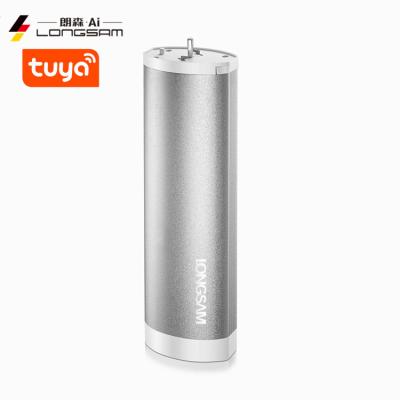 China Morden Smart Home Automatic Electric Curtain Motor Tuya WIFI Control Google Alexa Remote Control for sale