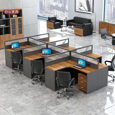 China Modern Zhongzun Staff Office Screen Partition Card Seat And Chair Combination Office for sale