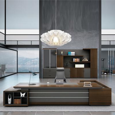 China Furniture modern minimalist office desk full board executive desk for sale