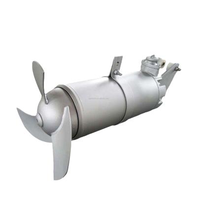 China Quickly Install Without Best Quality Vacuum Submersible Pond Mixer Liquid Agitator Mixer Diving Submersible Agitator for sale