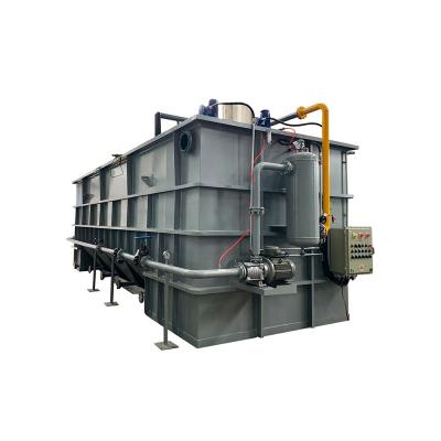 China Wastewater Treatment Vegetable Oil Water Separator Machine DAF Dissolved Air Flotation Units System Price for sale