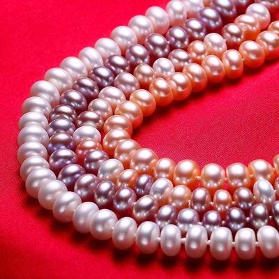 China Freshwater Pearl Necklace 8-9mm Pearl Necklace 8-9mm Navigation Pearl Jewelry Lead Free Nickel Free Pearl Necklace for sale