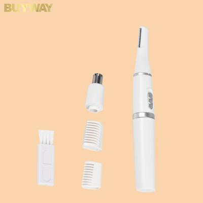 China Multifunctional Car Gift All In ONE Battery Face Eyebrow Nose Ear Body Hair Trimming Ladies Eyebrow Trimmer for sale