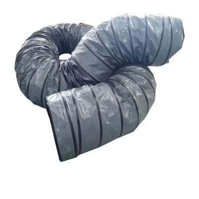 China Flexible HVAC systemSilver PVC fabric with foam insulated air conditioning ducting air ducts for sale