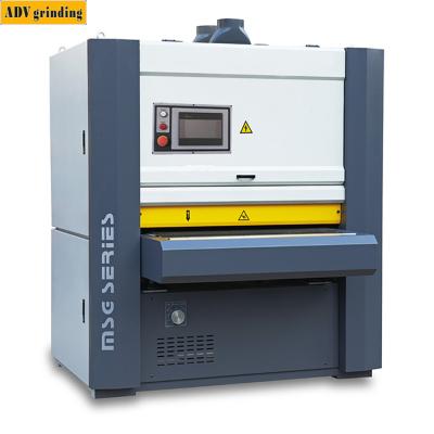 China Automatic Aluminum Printing Shops Stainless Steel Flat Sheet Plate Sand Belt Polishing Machine For Sheet Metal for sale