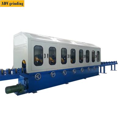 China Straight Round Tube Polishing ADV 106-6 SS Polishing Machine Round Steel Pipe Polisher Stainless Polishing Machine for sale