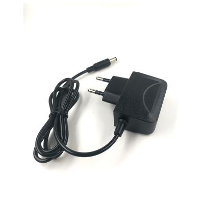 China New Style Black Eu Socket Wall Mount Universal AC 100-240v To DC 12v 1000ma 1amp AC Adapter Used With Electrical Devices CKS-1201012W for sale