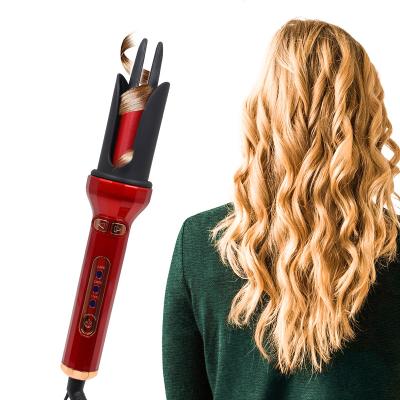 China New Heating Curling Hair Curling Adjustable Quick Automatic Spiral Iron Furnace Rechargeable Hair Curling 3 Huafu Heat Settings for sale