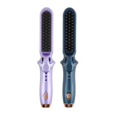 China 3 Heat Adjustable Settings Huafu 2 In 1 Hair Straightener High Quality Factory Wholesale Best Prices For Women Straight Hair Comb for sale