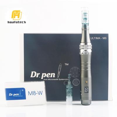 China Wireless Dr. Huafu Microneedling Derma Pen Anti-hair removal M8 pen with 11/16/24/36/42 pins /3D/5D dermapen for sale