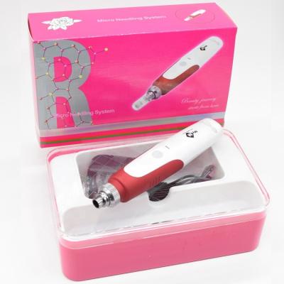 China Anti-hair removal Huafu automatic micro anti-aging needle electric derma pen machine for sale