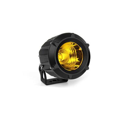 China 2020 Factory New Arrival 24v Round Spot Light Fog Light Die Cast Aluminum Housing High Power With White And Amber Led Spot Light For Car Offroad Truck ATV for sale