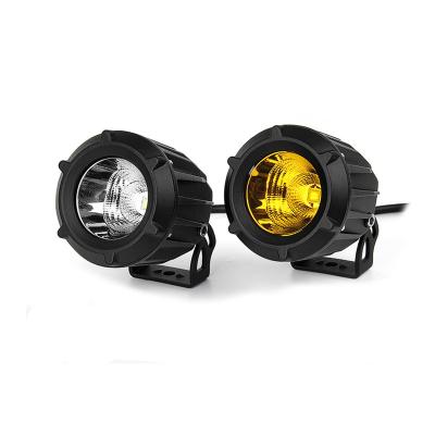 China Wholesale New Upgrade Aluminum Car LED Fog Lights Housing Die Cast 6500K 25W White Amber Lamp Suitable For Jeep Wrangler JL CREE Power Chip Color for sale