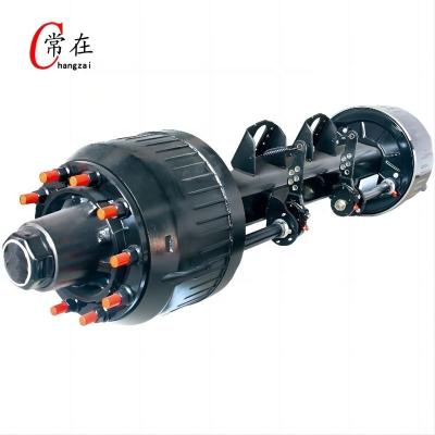 China High Quality Price B12T/14T/16T German Type Transmission System Jasmine Low Heavy Duty Trailer Axles For Sale for sale