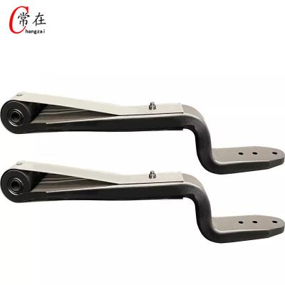 China Steel Z Type Parabolic Guide Arm Leaf Spring For Truck Trailer Air Suspension for sale