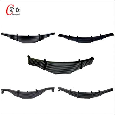 China Auto Part Steel Suspension Trailer Leaf Spring For Semi Trailer And Truck for sale