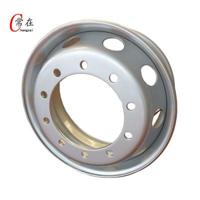 China 22.5 Inch Steel Wheel Tubeless Rim For Semi Trailer And Truck for sale