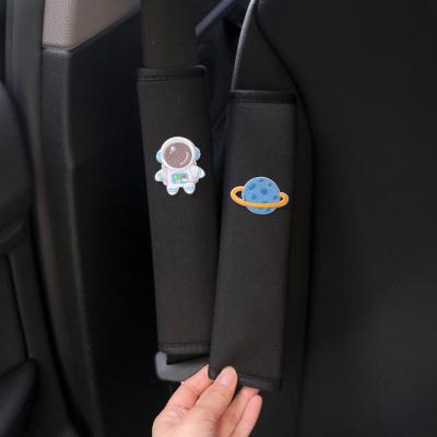 China Ladies Cute Creative Cute Car Seat Belt Shoulder Pads Car Accessories Seat Belt Protective Cover Device Car Interior Accessories for sale