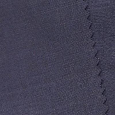 China Spring Summer Wool Silk Blend Suit Fabric 215gsm Plain Worsted Suit Cloth for sale