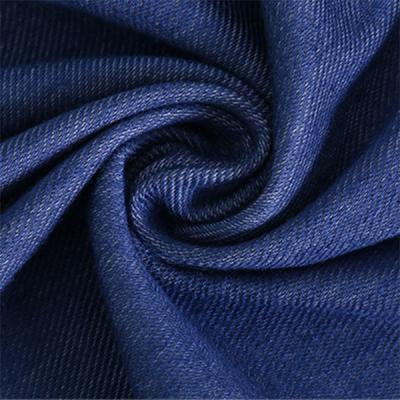 China Indigo Chambray Poly Rayon Blend Fabric for sale