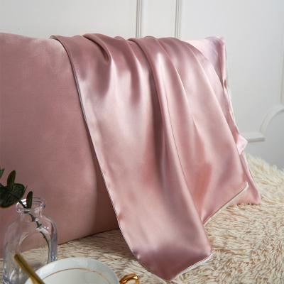 China Factory direct sales natural anti-static 19mm pillow cover for hair pillowcase mulberry silk pillow case for sale