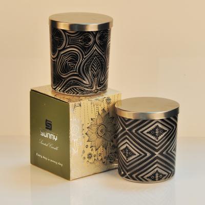 China Wholesale luxury home decoration candle box for candle jars for sale