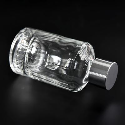 China Home Decoration 120ml 200ml Luxury Cylinder Glass Bottle For Wedding for sale