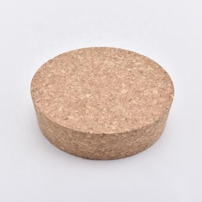 China Child safe cork lid for candle holders for sale