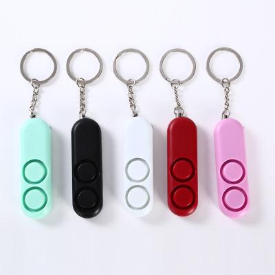 China Personal Safety Products Personal Alarm For Key Chain High Decibel Electronic Portable Self Defense Product For Security Key Finder For Women Security for sale