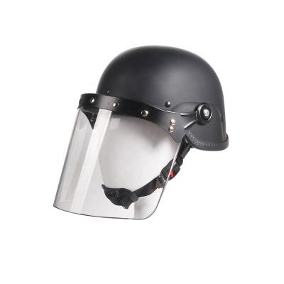 中国 Long Anti Riot Full Face Security Army Tactical Outdoor Safety Helmet Military Clear Tactical Helmet Combat 販売のため