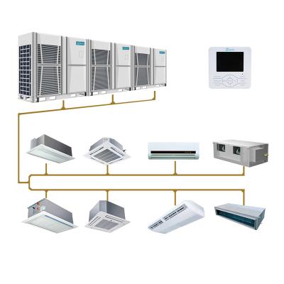 China EVI Technology Balance Pipe And Oil Step Required ZERO Commercial Multi Split Central Air Conditioners For VRF Solution Te koop