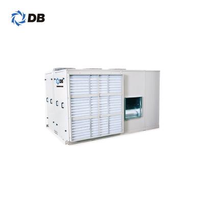 China Hotels Dunham Bush Central Air Conditioning System Roof Top Bundled Units Solution Te koop