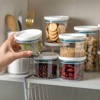 China Amazon Stored Sales Eat Hutch Supplies Transparentplastic Sealed Stackable Tank Seal Container For Food Containers for sale