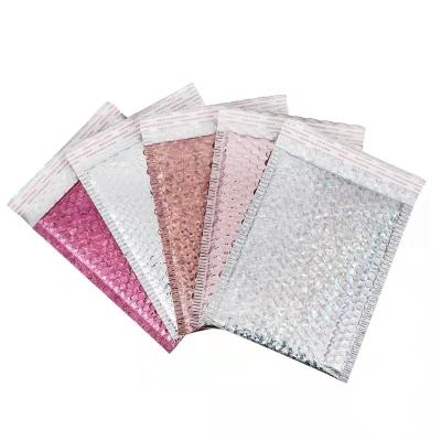 China Color Film Bubble Envelope Mailing Foil Bag Thickened Waterproof Shockproof Clothing Express Packing Bag for sale