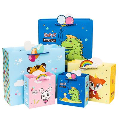 China Wholesale Recyclable Paper Boardcard Birthday Children's Day Gift Eco Friendly Paper Bags for sale