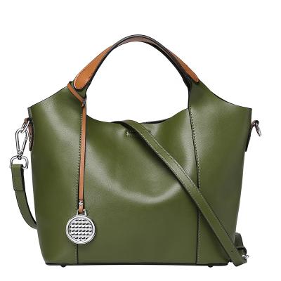 China Wholesale Genuine Leather Handbags Elegant Ladies Fashion Designer Tote Bag XL0788 for sale