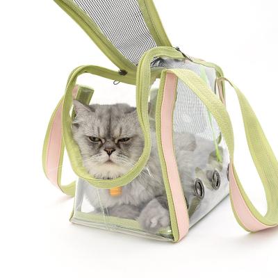 China FS9026 Sustainable Pet Carrier Bag Cat Carriers Dog Carrier Pet Bag For Small Dog Cats for sale